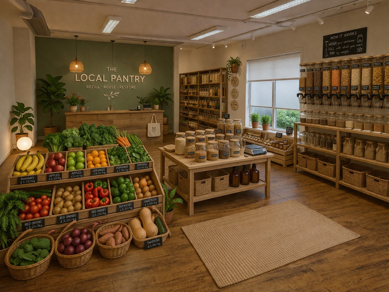 The Local Pantry weekly food planning